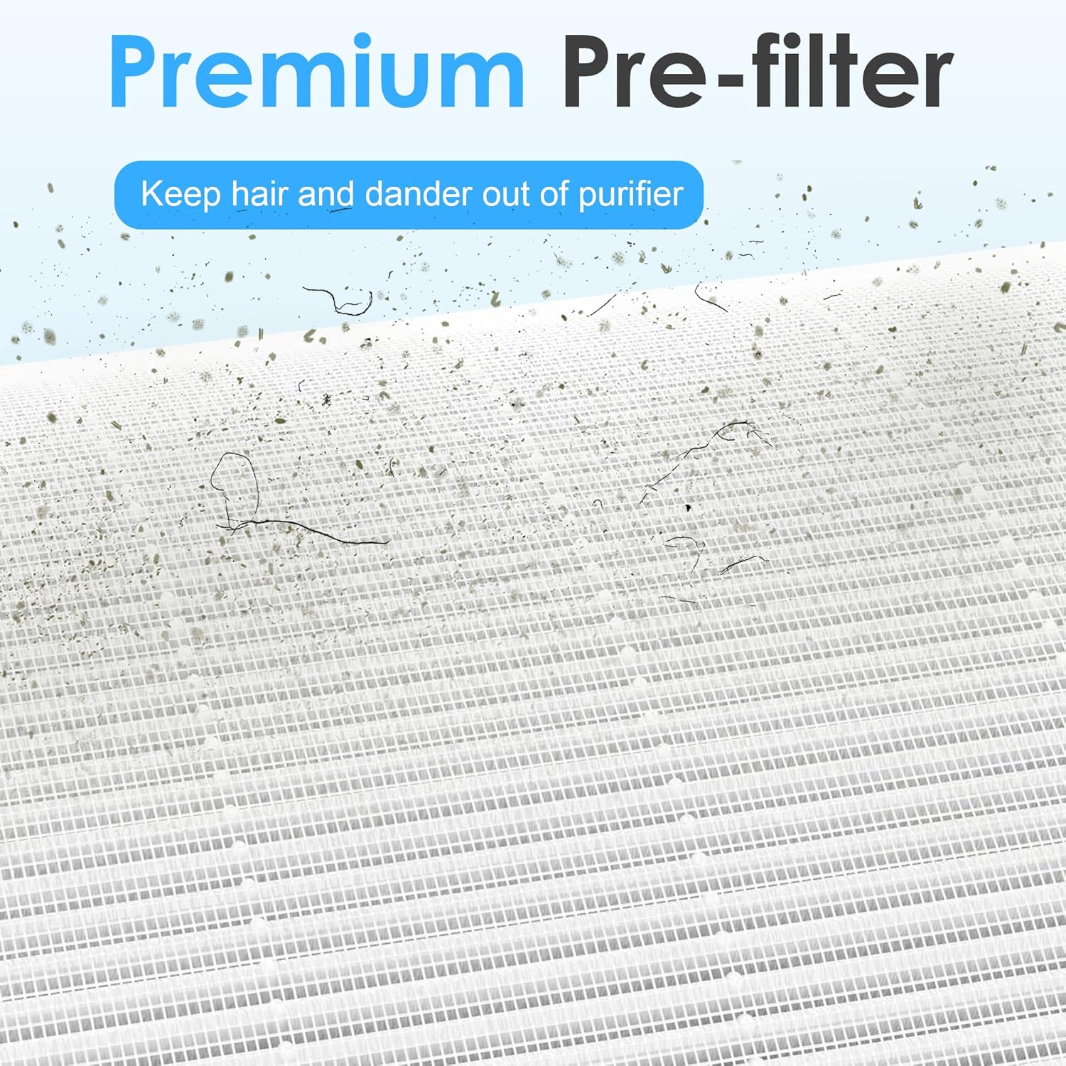 E-200 Replacement Filter Compatible with LUNINO E-200 Air Purifier, 3 Stage Filtration for LUNINO Home Large Room up to 1740sq.ft, 3 Pack H13 True HEPA Filters with Extra 8 pcs Aroma Pads - Image 7