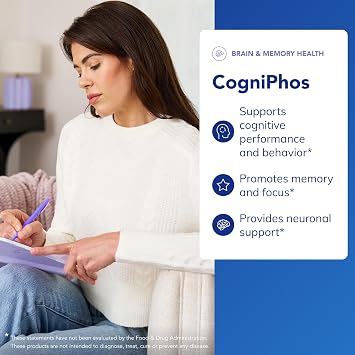 Pure Encapsulations CogniPhos | Neuronal Support for Cognitive Performance and Behavior* | 120 Capsules