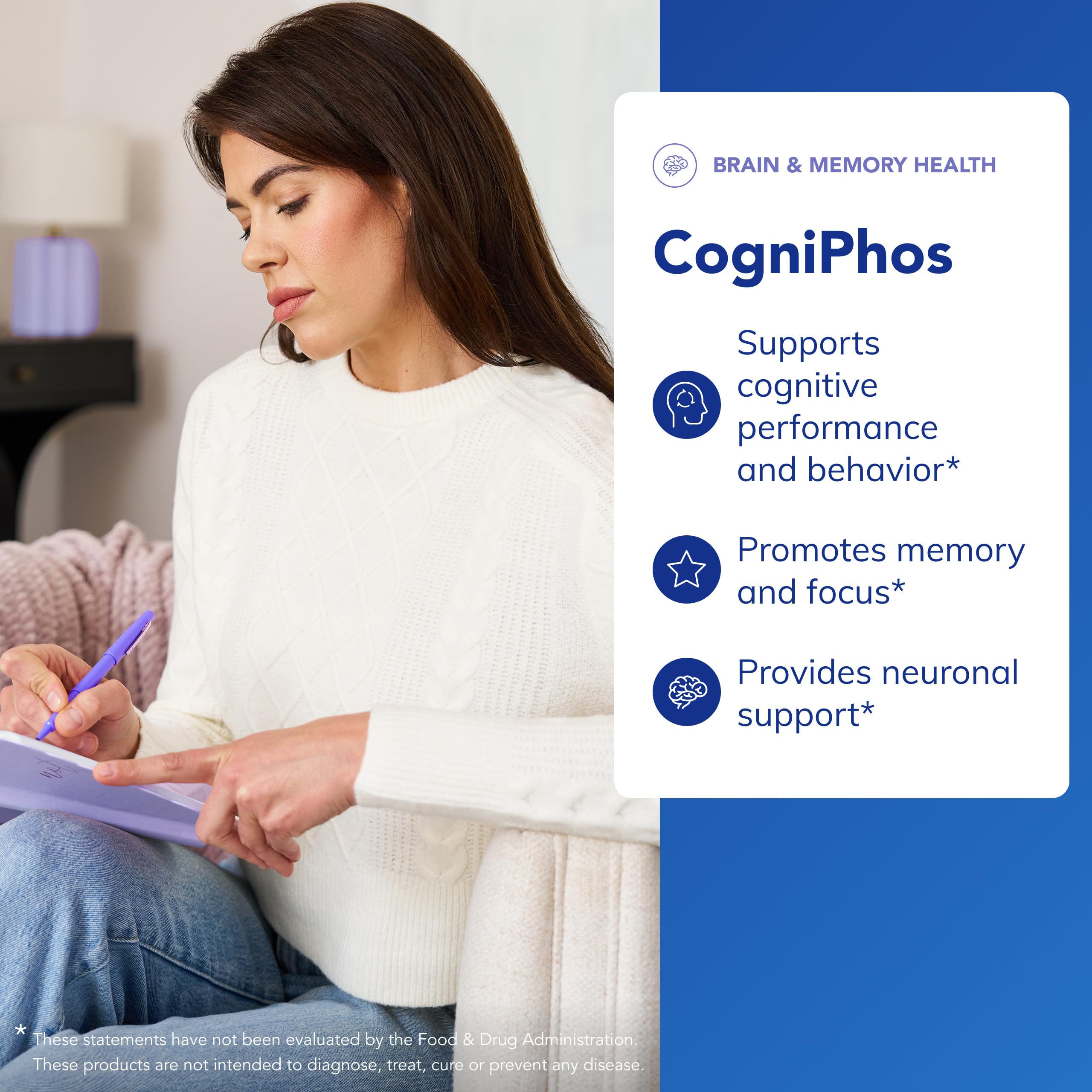Pure Encapsulations CogniPhos, 120 Capsules — Amazon image 3