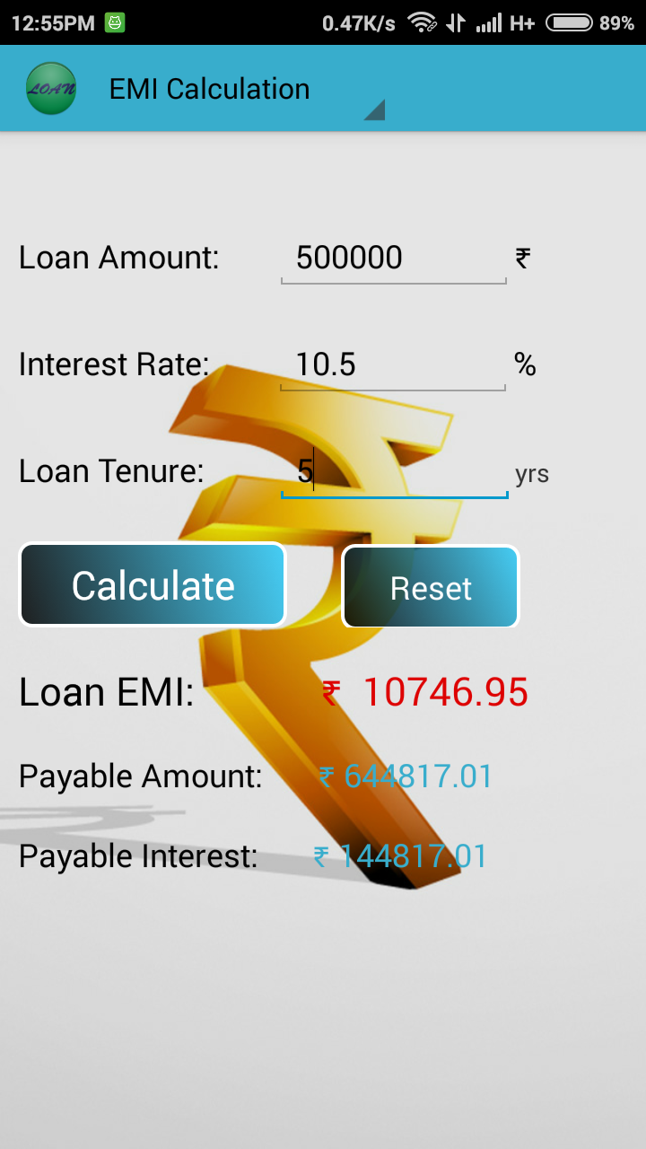 Loan Calculator - App on Amazon Appstore