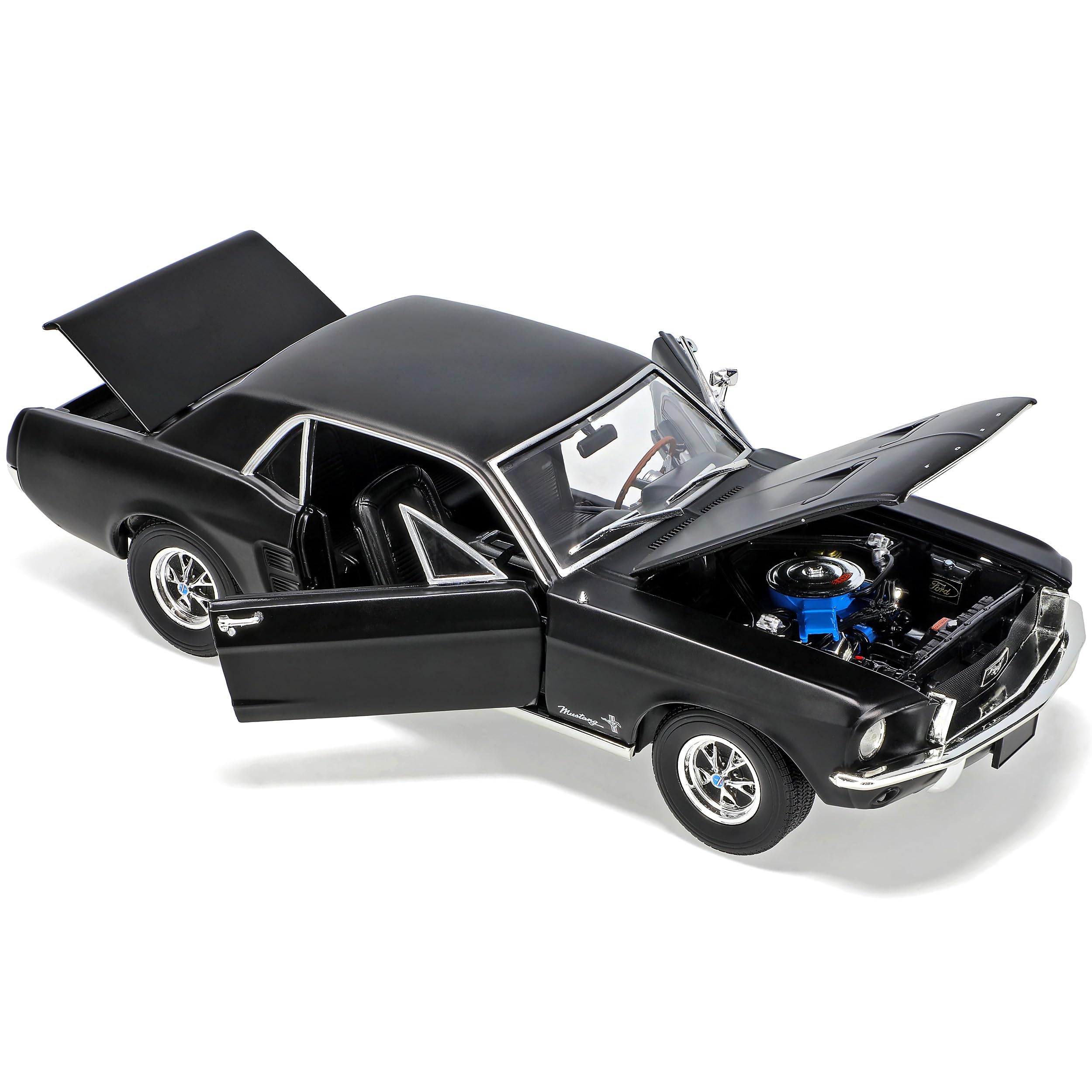 Ford Mustang I 2. Generation Coupe Schwarz 1968 1/18 Greenlight Modell Auto