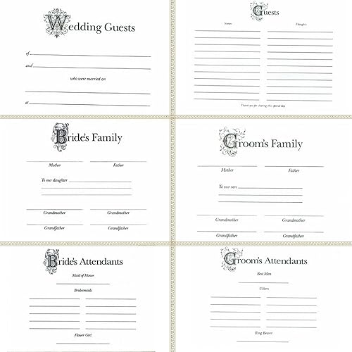 Miniatura 6 de Libro de invitados rústico para bodas hecho de arpillera y encaje, incluye soporte para bolígrafo de arpillera y bolígrafo plateado, 120 páginas