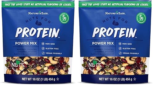 Miniatura 3 de Nature's Eats Protein Trail Mix, 16 onzas