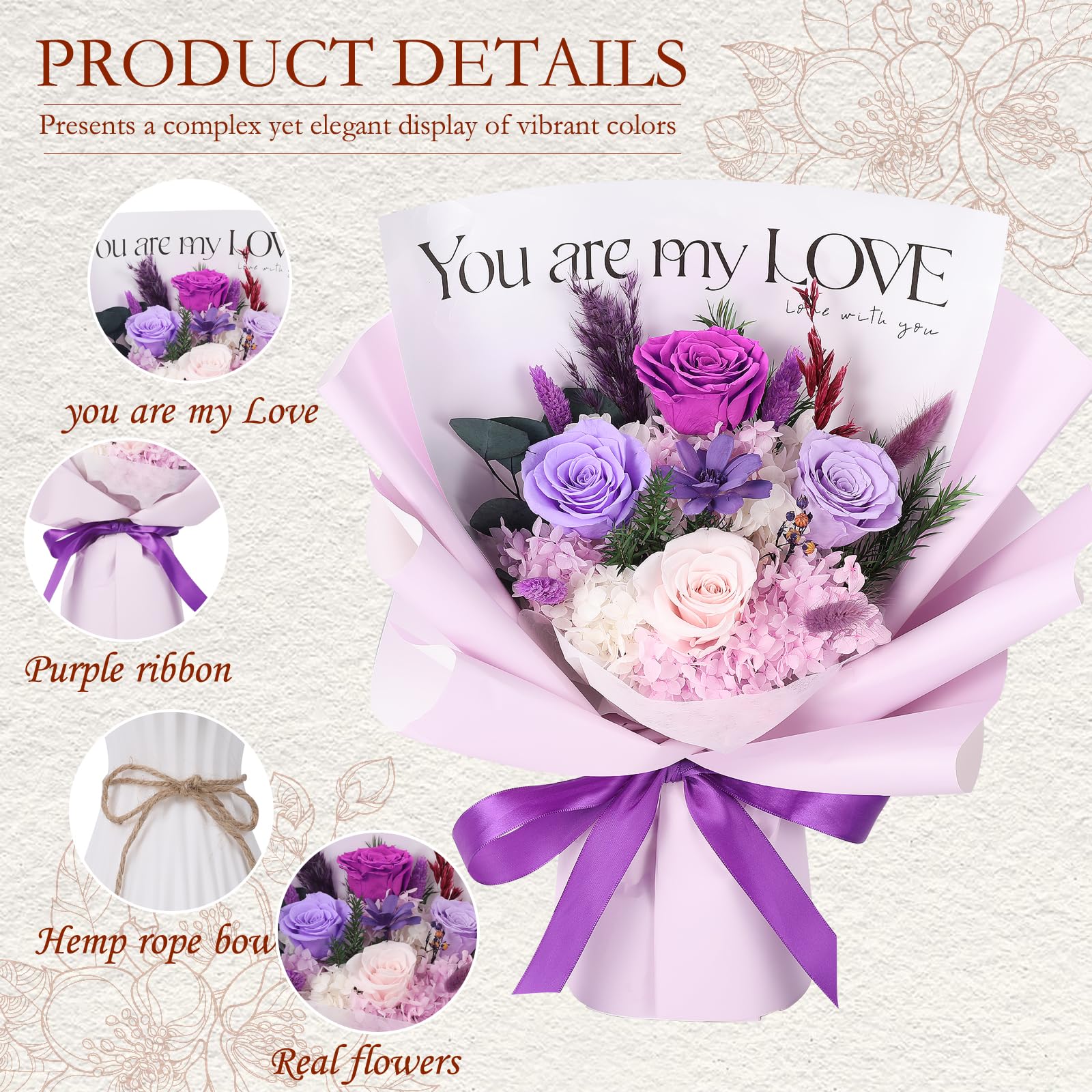 Amazon.com: Woyoo Flowers for Delivery Prime,Fresh Preserved