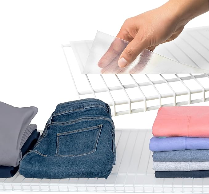 Closet Shelf Liner, Wire Shelf Liners for Closets and