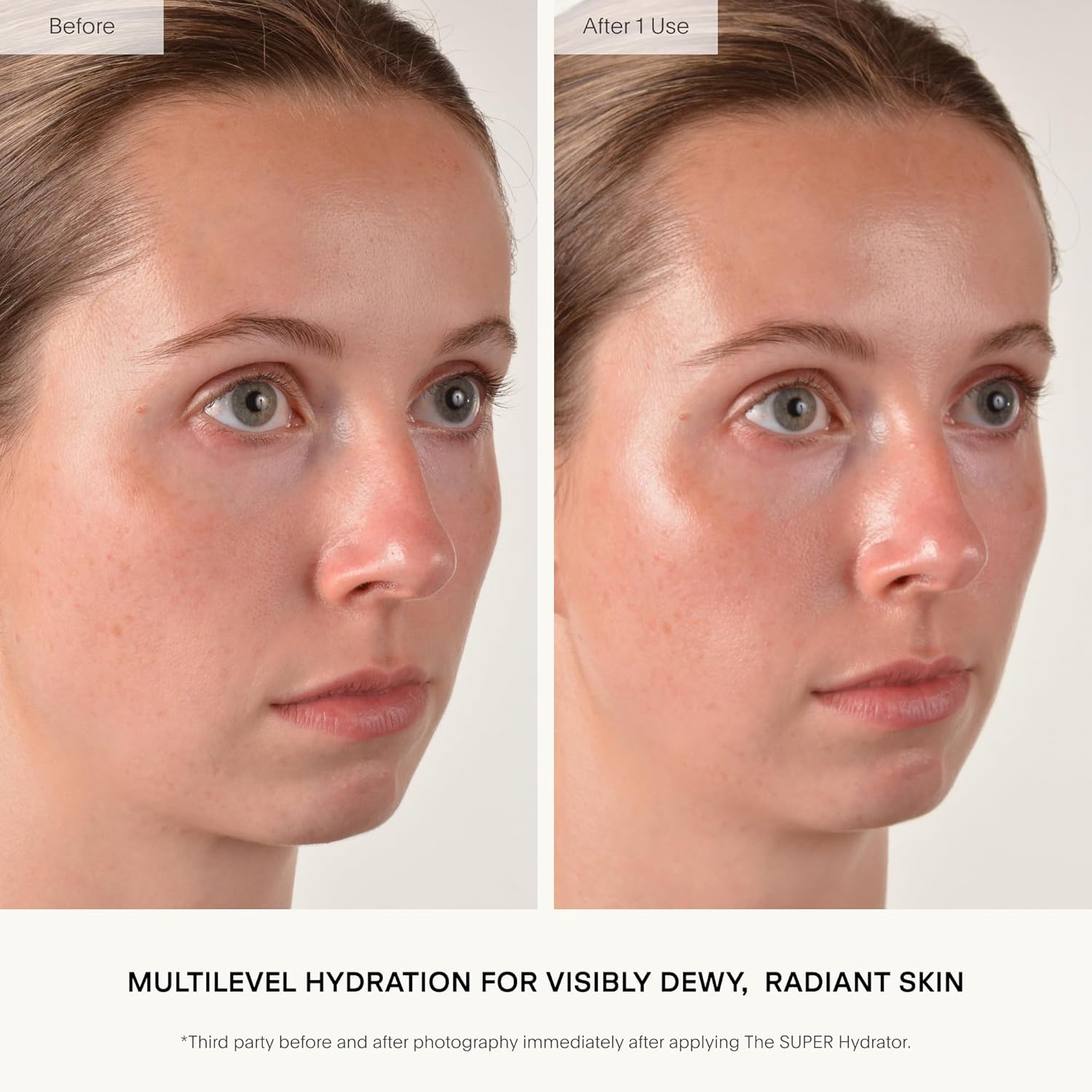 U Beauty The SUPER Hydrator - Mega-Dose Skin Hydrator and Hyaluronic Acid Moisturizing Cream with Peptides and Grapeseed Oil for Supple, Smooth, and Softer-Looking Skin For Up To 48 Hours - 0.5 fl oz - Image 2