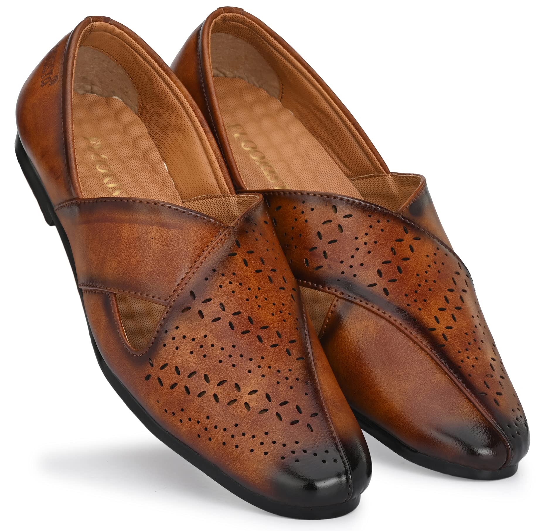 Ethnic Peshawari Mojaris Sandals Shoe for Men-image-16