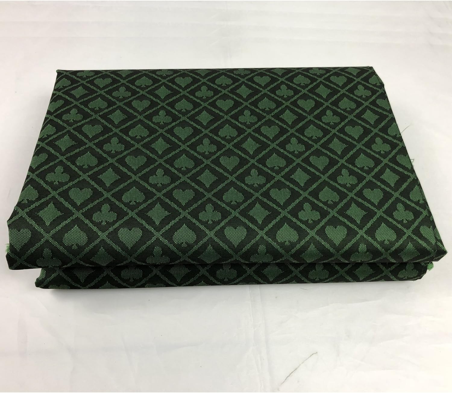 Speed Cloth Poker Table Fabric - 108X60 Inch Section of Suited Casino Card Game Table Felt Top Cover - Green