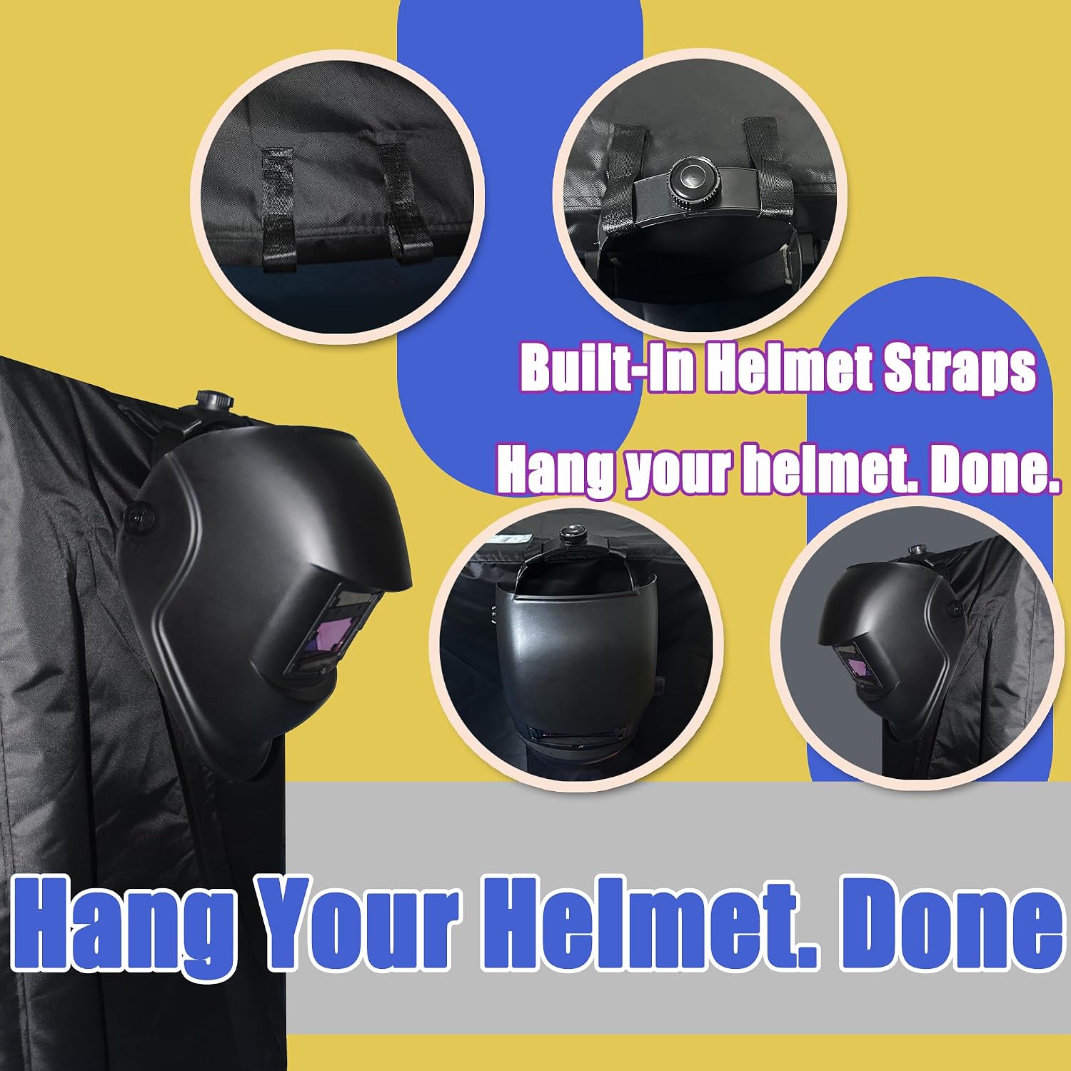 Engine Driven Welder Cover,600d Heavy-Duty Waterproof Oxford Fabric For 225/230/265/325 Engine Welder,30"Hx22"Wx42"D(Cover Only)
