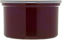 Vista 2 de Carlisle FoodService Products Contenedor de almacenamiento redondo con tapa, Crock de 1.5 cuartos, marrón (paquete de 2)