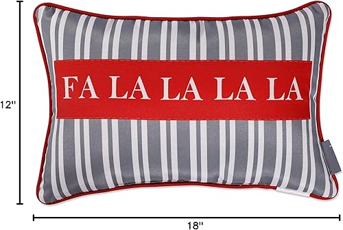 Miniatura 5 de Pillow Perfect Almohada lumbar para exteriores e interiores, color gris