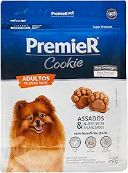 Premier Pet Petisco Premier Cookie Cães Adultos Pequenos 250G Raça Filhotes