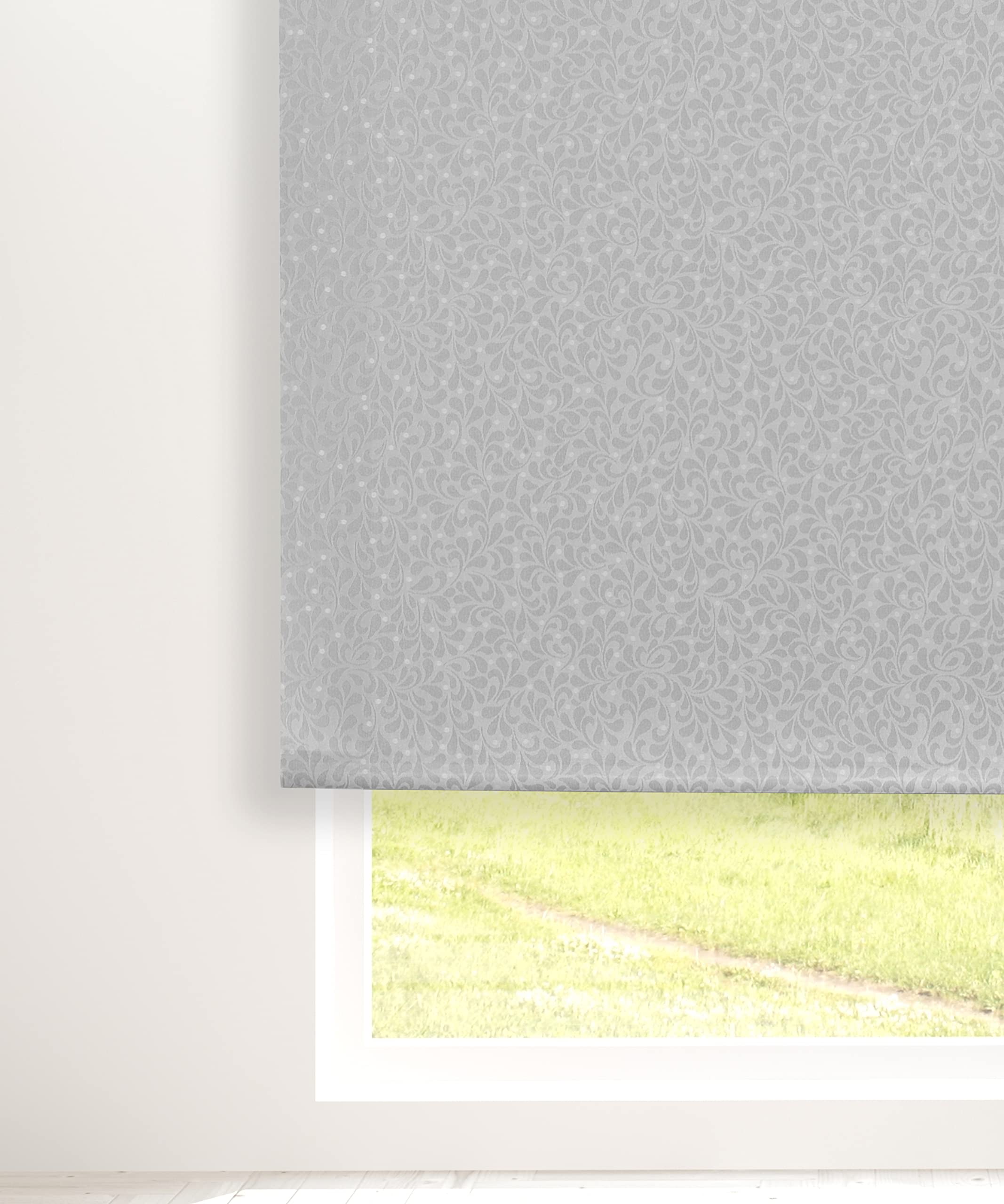 Estoralis SANDOR, Estor Enrollable Jacquard, Gris, 150 x 250 cm