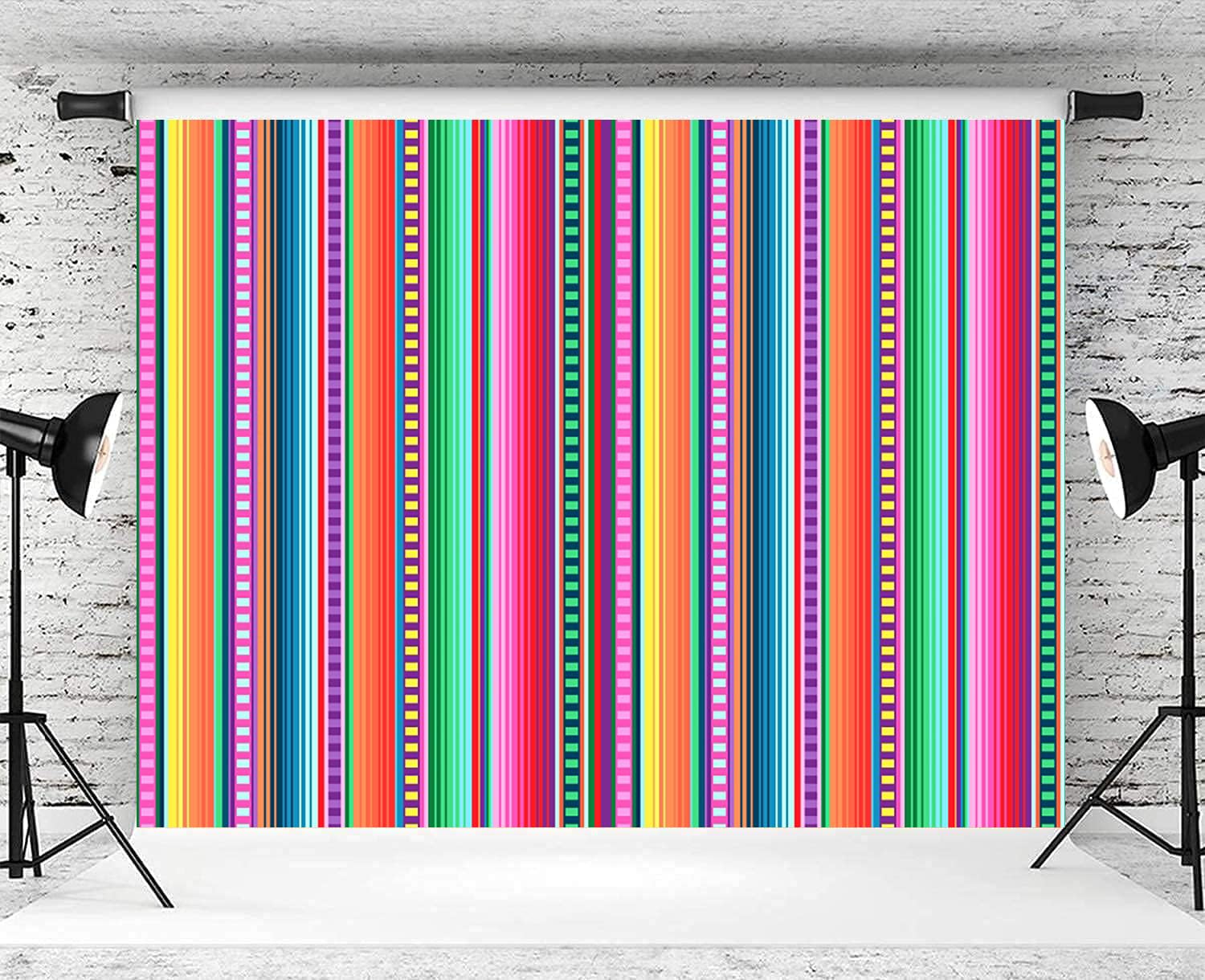 Fotohintergrund „Mexikanische Fiesta“ – 2,8 X 1,5 M, Buntes Polyester-Banner Für Partys & Fotoshootings