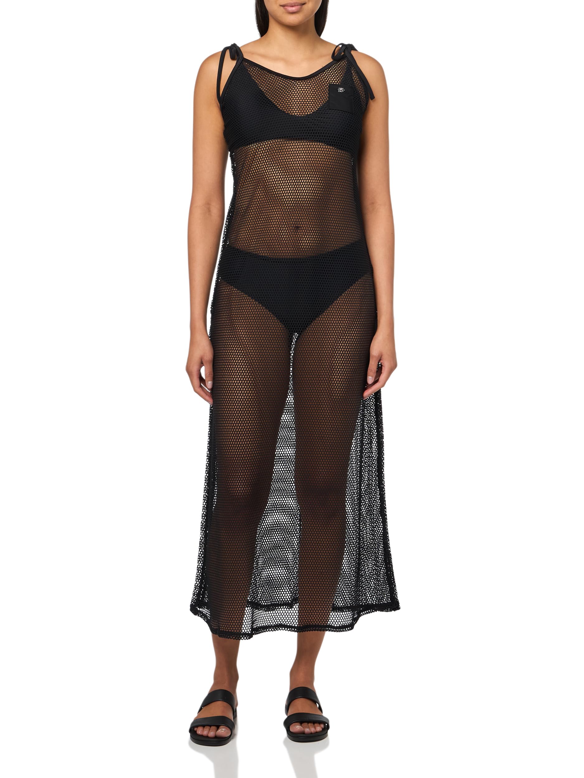 Robe de plage femme HUGO une maille mesh haut de gamme - 4