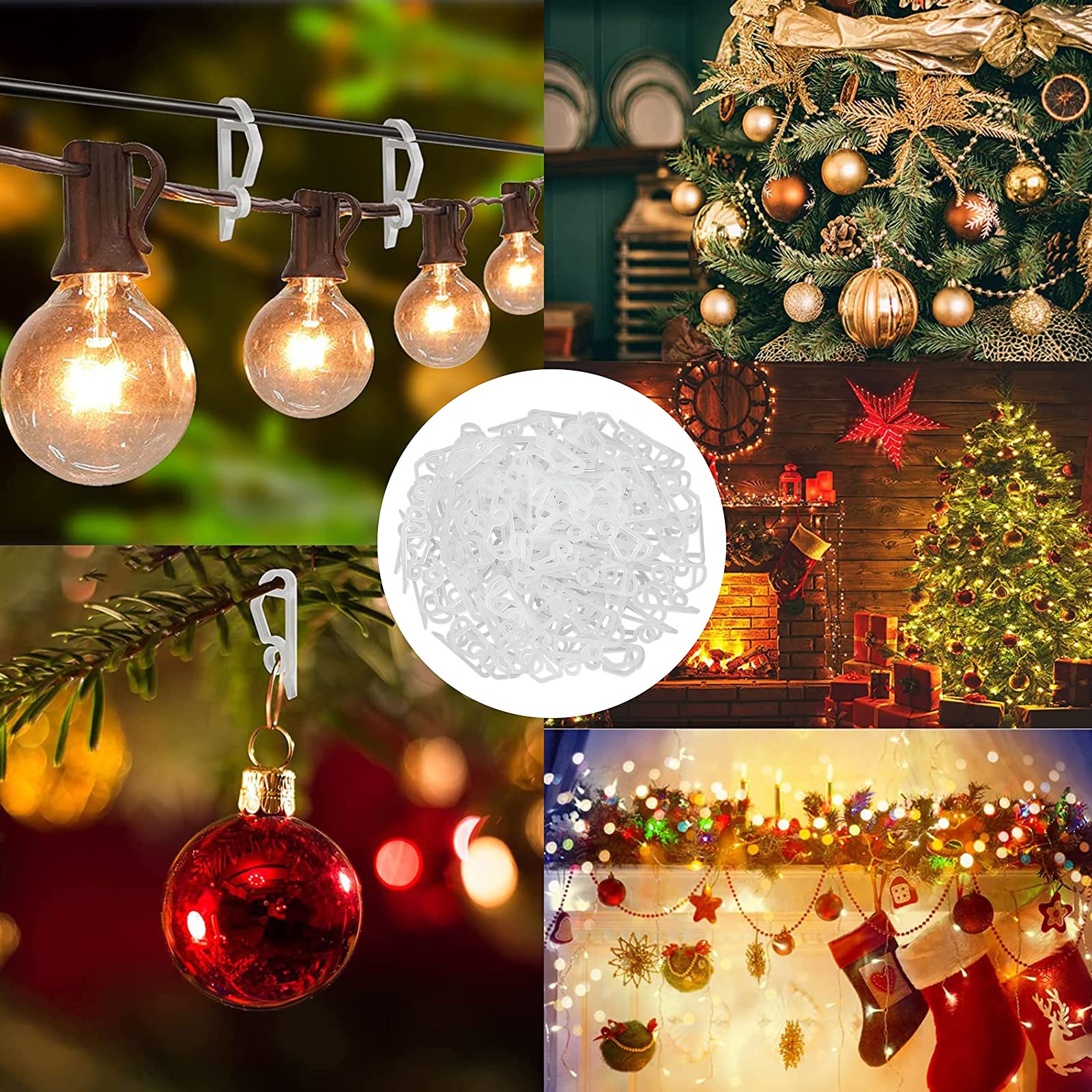 Christmas Tree Light Clips For Shingles Rapid Release Clips For