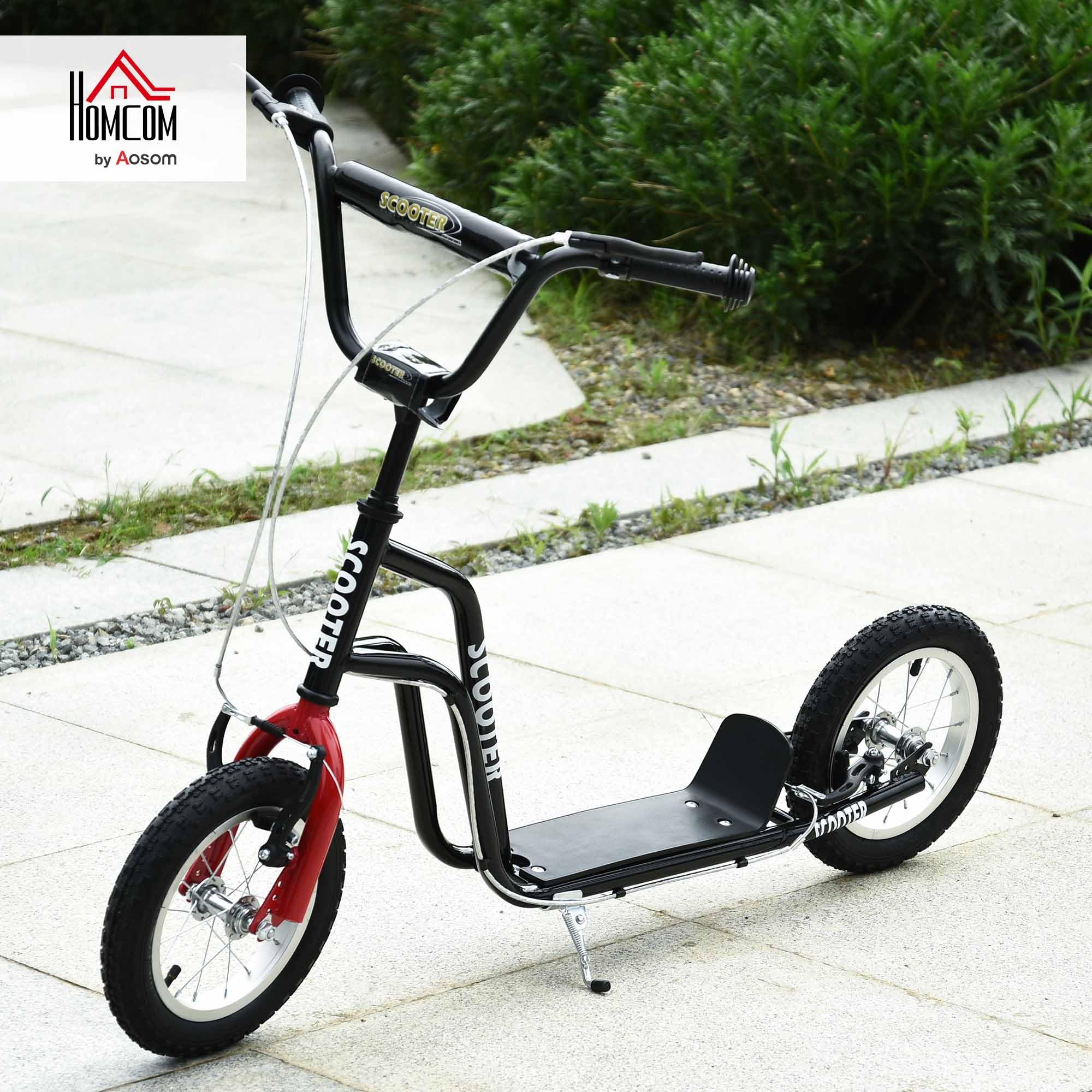 HOMCOM Trottinette Pour Enfants Avec 2 Roues En PU Pliable Portable Pour 3 6 Ans Guidon Reglable Sur 3 Niveaux Noir~16hetok7io001 HOMCOM Trottinette Pour Enfants Avec 2 Roues En PU Pliable Portable Pour 3 6 Ans Guidon Reglable Sur 3 Niveaux Noir~16hetok7io001