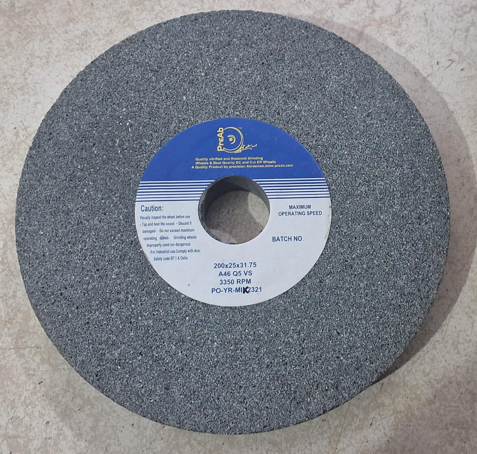INDEX GRINDING WHEEL 200 X 25 X 31.75 mm A 46 BLACK MEDUIM BENCH GRINDING WHEEL (B08N1614DT) Amazon Price History, Amazon Price Tracker