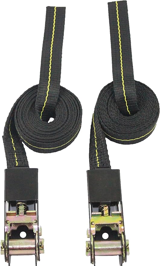 Lashing Straps Kayak Straps Ratcheting Tie Downs Endless Loop 1 Inch X 8