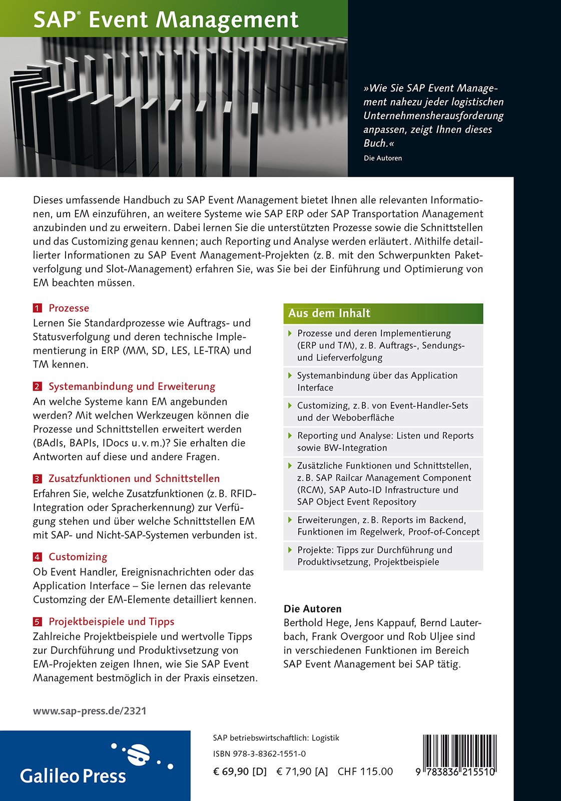 SAP Event Management: Das umfassende Handbuch (SAP PRESS)