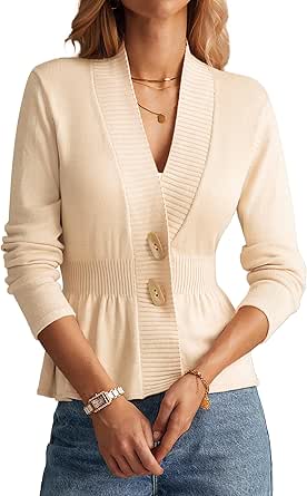 Verano H&M Cu00e1rdigan De Manga Corta En Punto Fino Cardigan Mujer