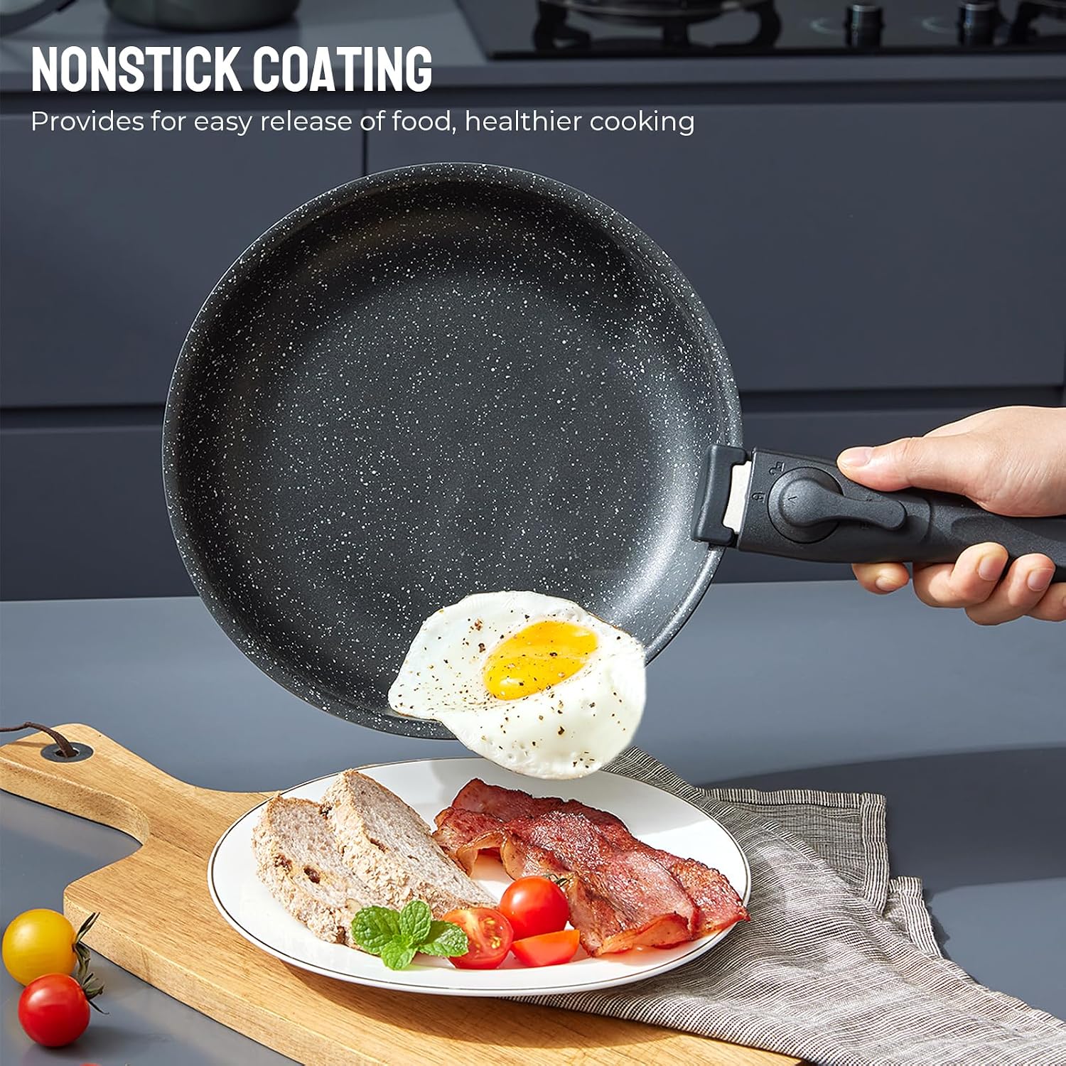 Nonstick Pan Makes Cooking Easy