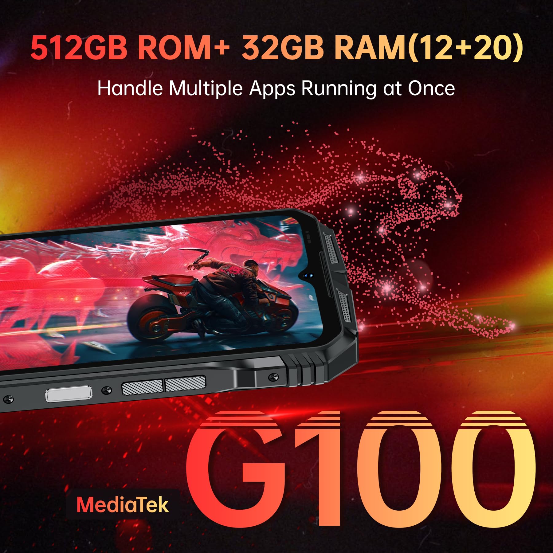 Amazon.com: DOOGEE S118 Rugged Phone Unlocked- 32GB RAM+