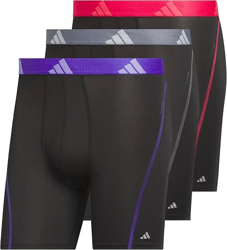adidas 男士运动平角内裤 3条装