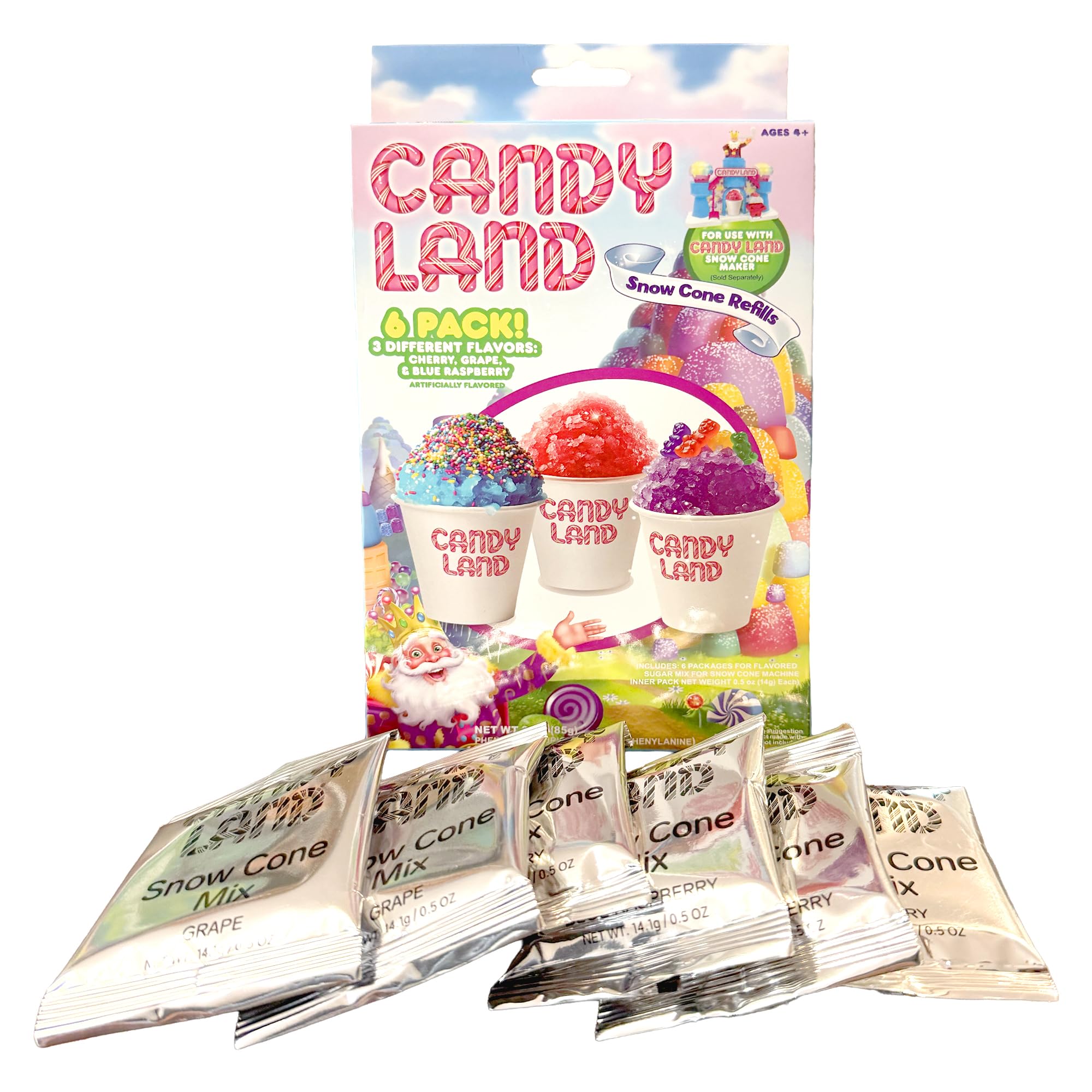 Amazon.com: Candy Land Snow Cone Refill Packs : Toys & Games