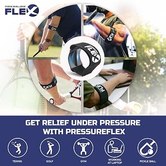 Tennis Elbow Brace for Women - Golfers Elbow Brace for Women, Forearm Compression Tendonitis Relief Arm Band, Adjustable Strap with Pressure Ridge Bar, Forearm Support Strap for Quick Recovery
