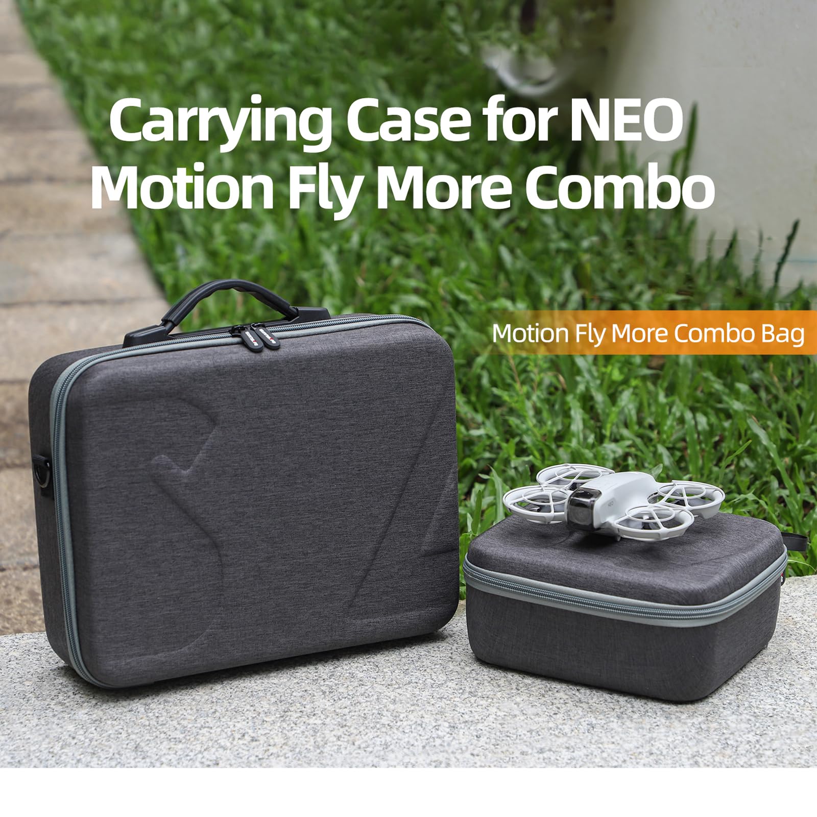 ZJRXM Neo Goggles N3 Case, Portable Travel Bag, Storage Carry Bag for DJI Neo Goggles N3, RC Motion 3 and Accessories - Image 3