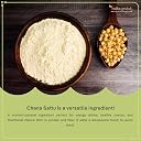 Radha Govind Organic Chana Sattu Powder | Fiber-Rich Sattu 1Kg gallery image