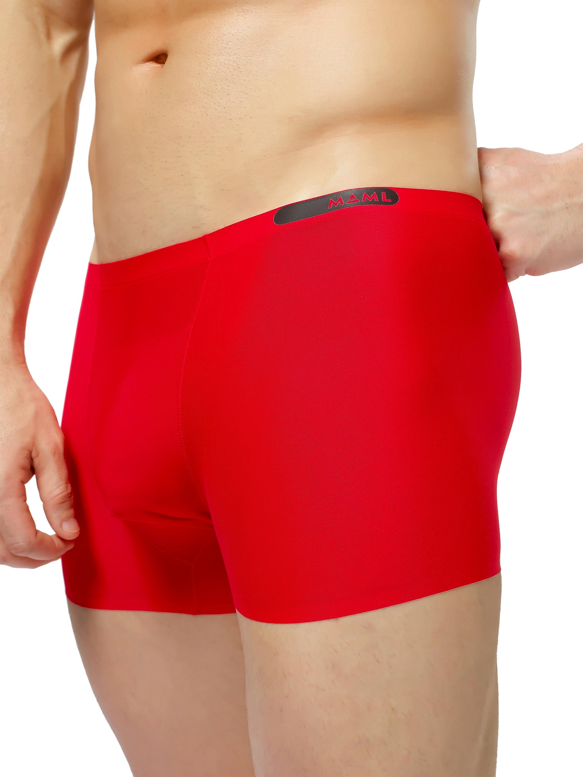 maml Innerwear Presents Plain Seamless Stretchable Underwear, Ultra-Thin Silk Fabric, Quick-Dry Seamless Underwear for Men and Boys-picture-29