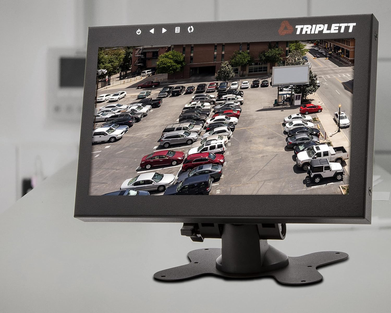 Triplett HDCM3 Compact 8-inch HD TFT LED 1280x720 Security Test Monitor with HDMI, BNC, AV/Composite