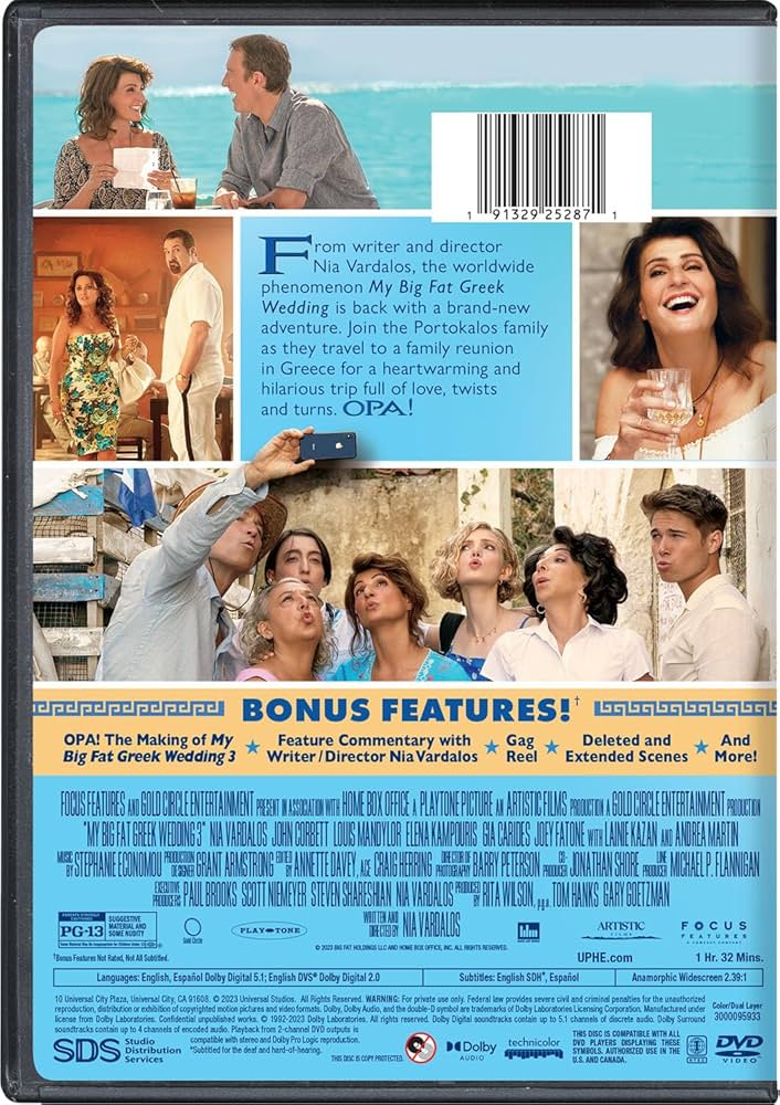 Amazon.com: My Big Fat Greek Wedding 3 - Collector's Edition