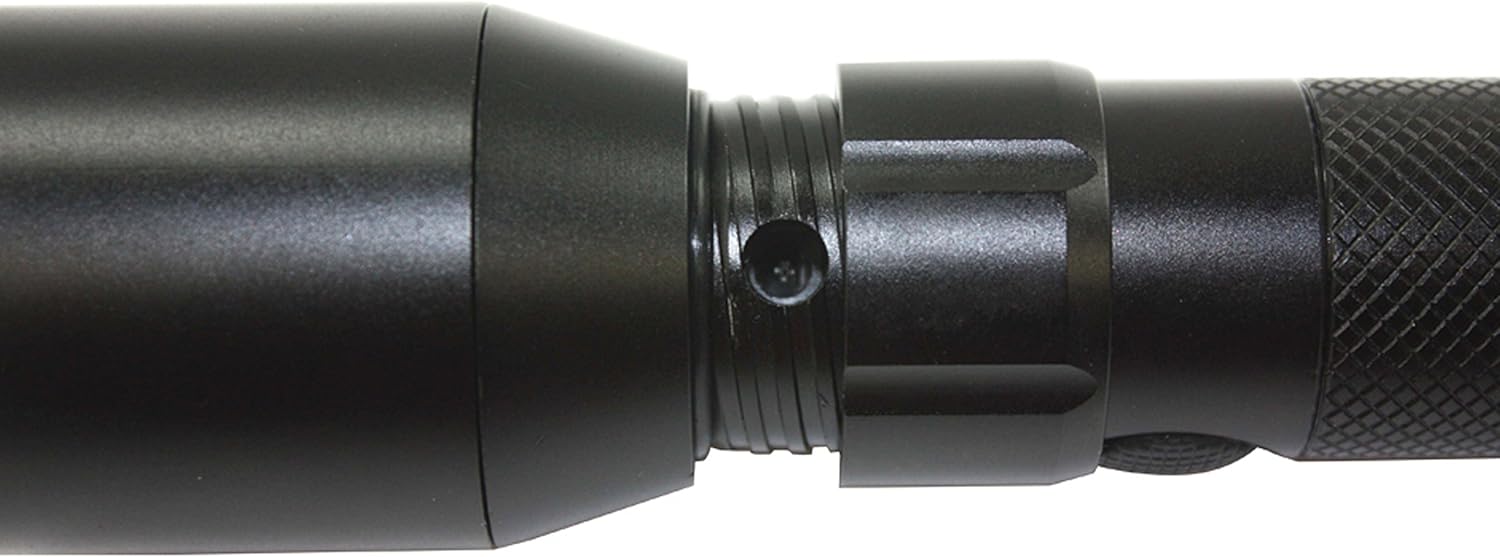Close-up of the CAT CT12356P flashlight's charging port