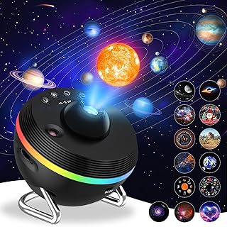 Galaxy Projector, 13 in 1 Star Projector Planetarium with Dynamic HD Ima...