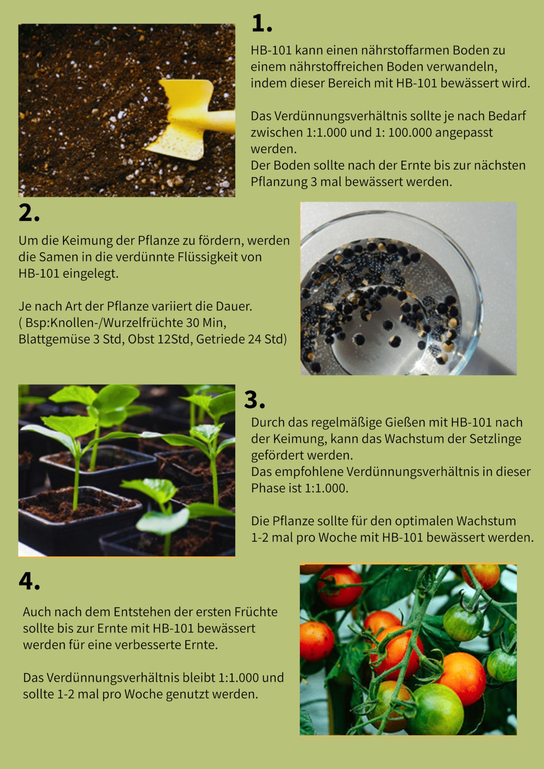 HB-101 - Bioestimulante natural - Vitaliza cualquier especie de planta y es adecuado para todas las formas de cultivo