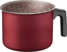 Fervedor Tramontina Paris em Alumínio com Revestimento Interno e Externo em Antiaderente Starflon Max Vermelho 14 cm 1,9 L