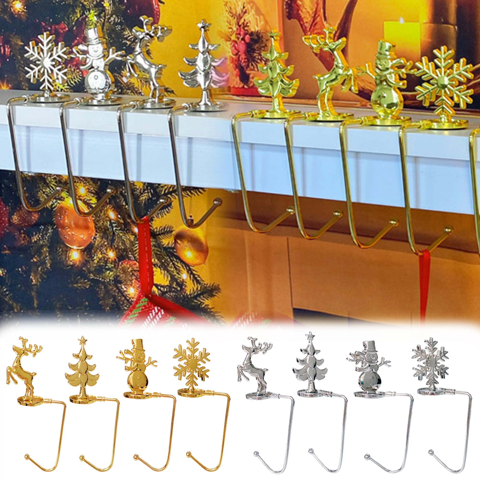Ganci Portaborse Da Tavolo A Tema Animale - Confezione Da 4 Ganci Pieghevoli Con Capacità 30kg Per Appendere Borse, Ombrelli, Accessori In Ufficio, Scuola, Casa