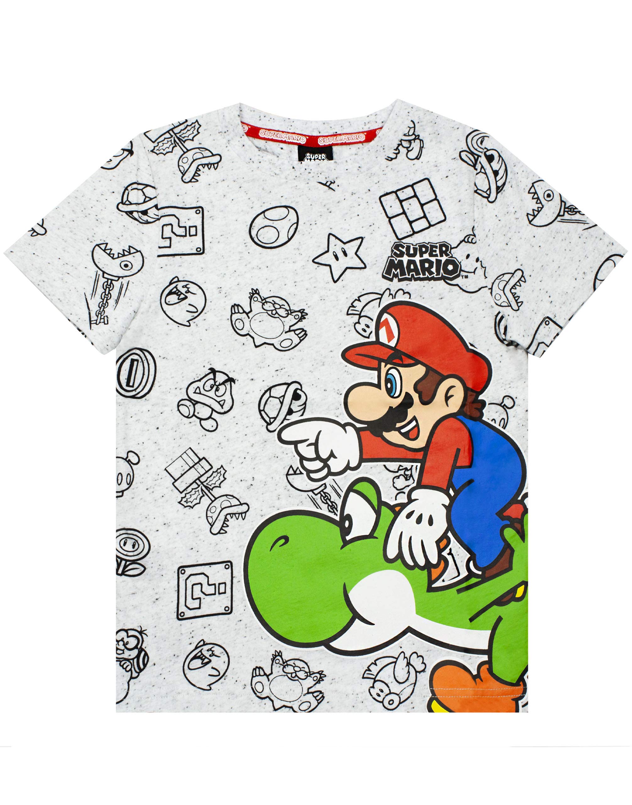 SUPER MARIOBoys T Shirts, Official Merchandise, Gaming Gifts for Boys
