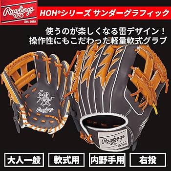 Amazon | Rawlings(ローリングス)野球用 大人用 グラブ グローブ 軟式
