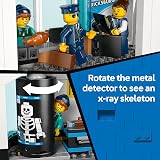 LEGO City Airport with Airplane Toy - Miniature Model Kit w/Terminal, Plane, Tug Car, Bridge, 9 Minifigures & Accessories - Birthday Gift Idea for 8+ Year Old Boys - 60502 - 5