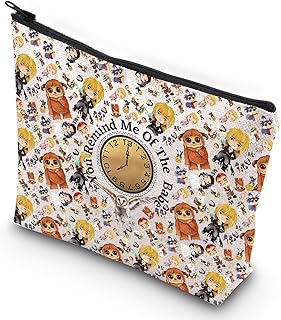G2TUP The Song Lyrics Inspired Cult Film Merch Zipper Bag You Remind Me of The Toiletry Pouch Song Lyrics Merchandise (Remind Me New)