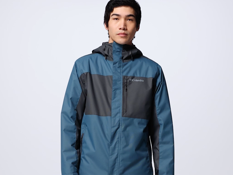 Columbia Men's Tipton Peak III Insulated Jacket, Black, Small at