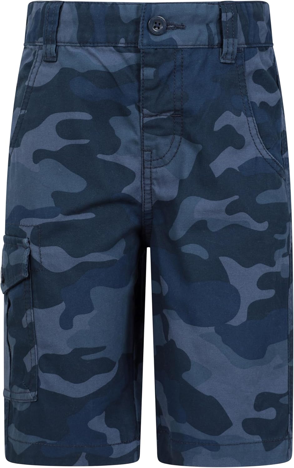 Mountain Warehouse Camo Cargo Kids Shorts Navy (Camo) Kids 11-12 Yrs (142-154 cm)