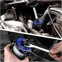 Vista 7 de WORKPRO Llave de filtro de aceite magnética ajustable, herramienta de extracción universal de 3 mandíbulas 3"–5" (76–130mm), diseño de bloqueo