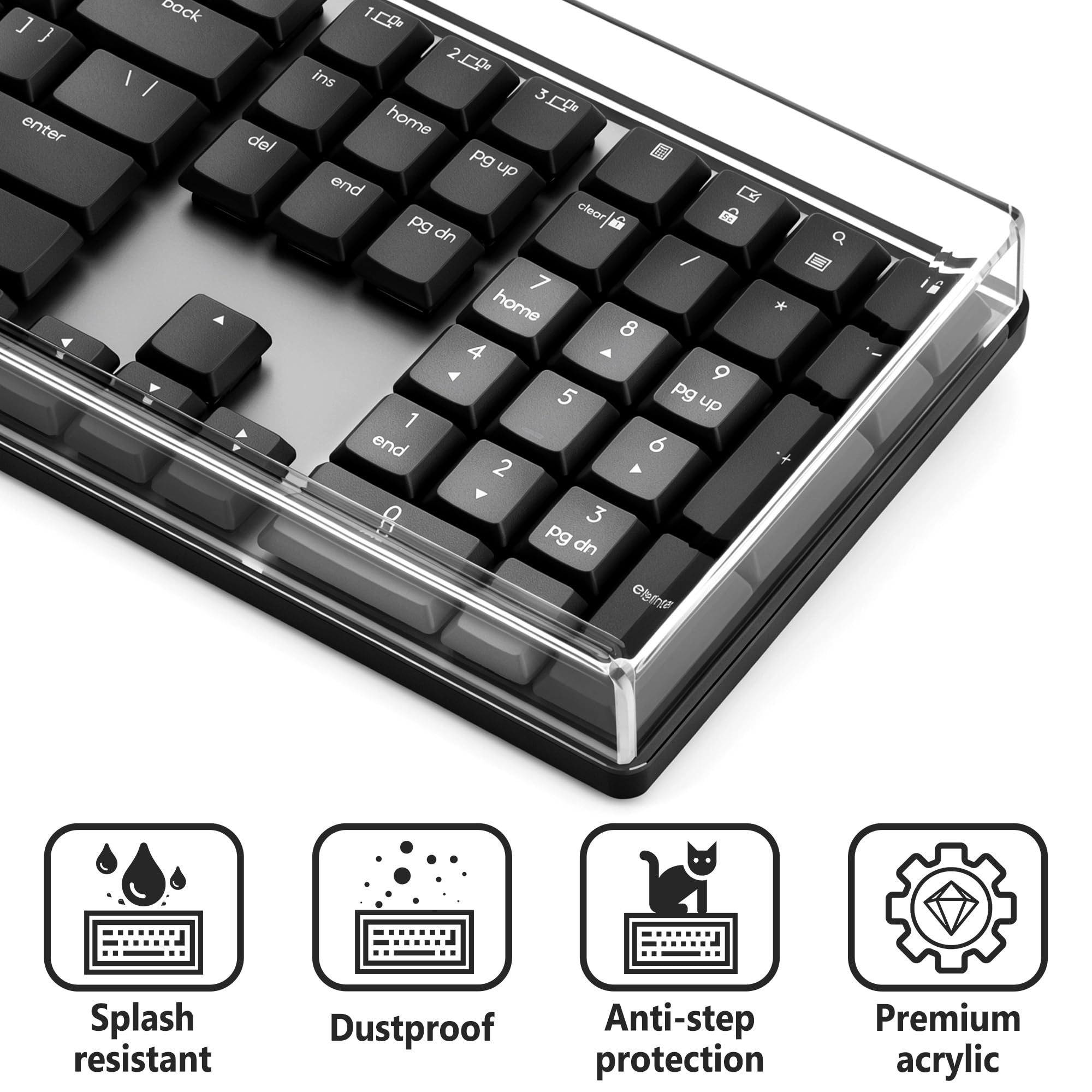 Amazon.co.jp: Geekria キーボードダストカバー ロジクール Logicool