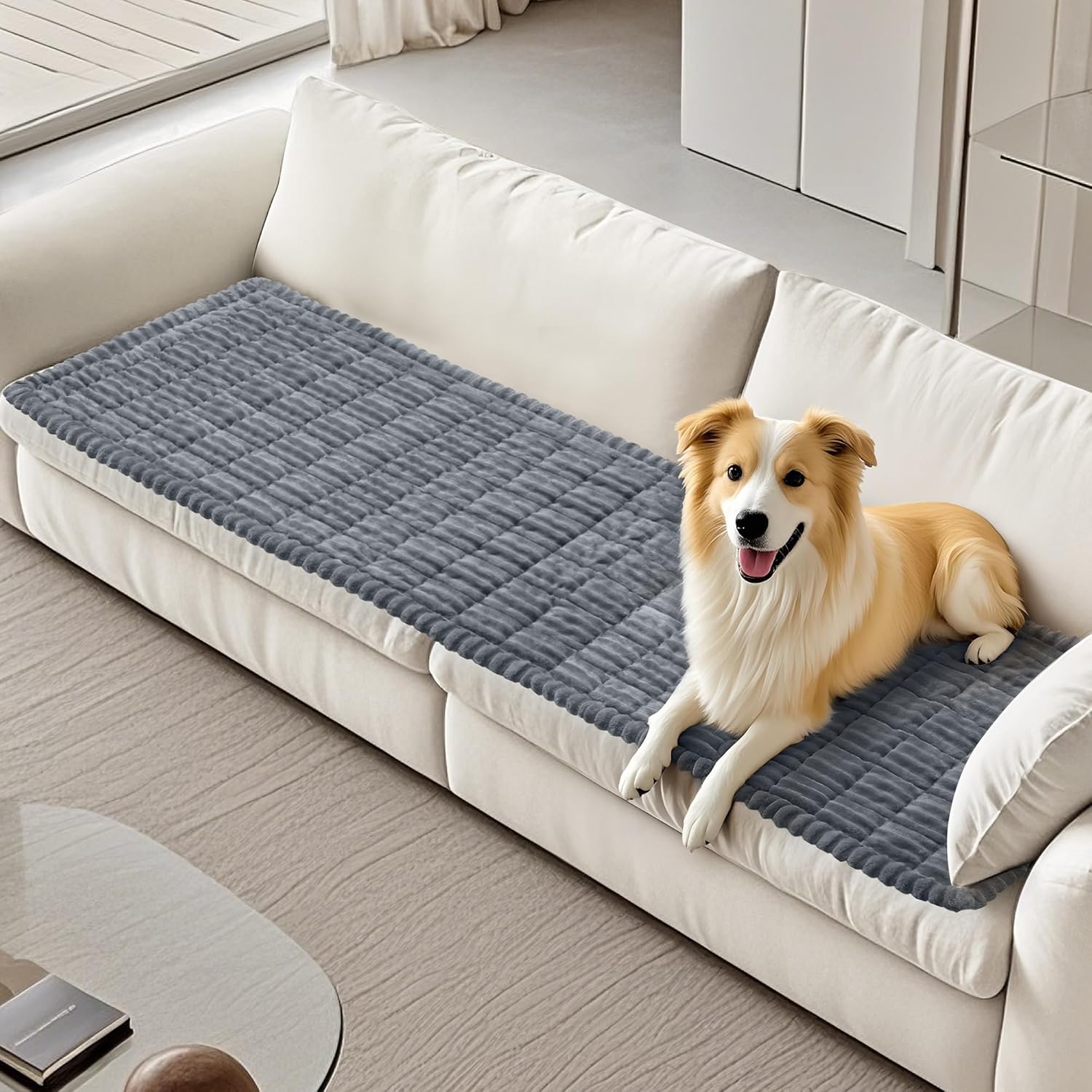 Couch covers for dogs, non-slip pet sofa protector