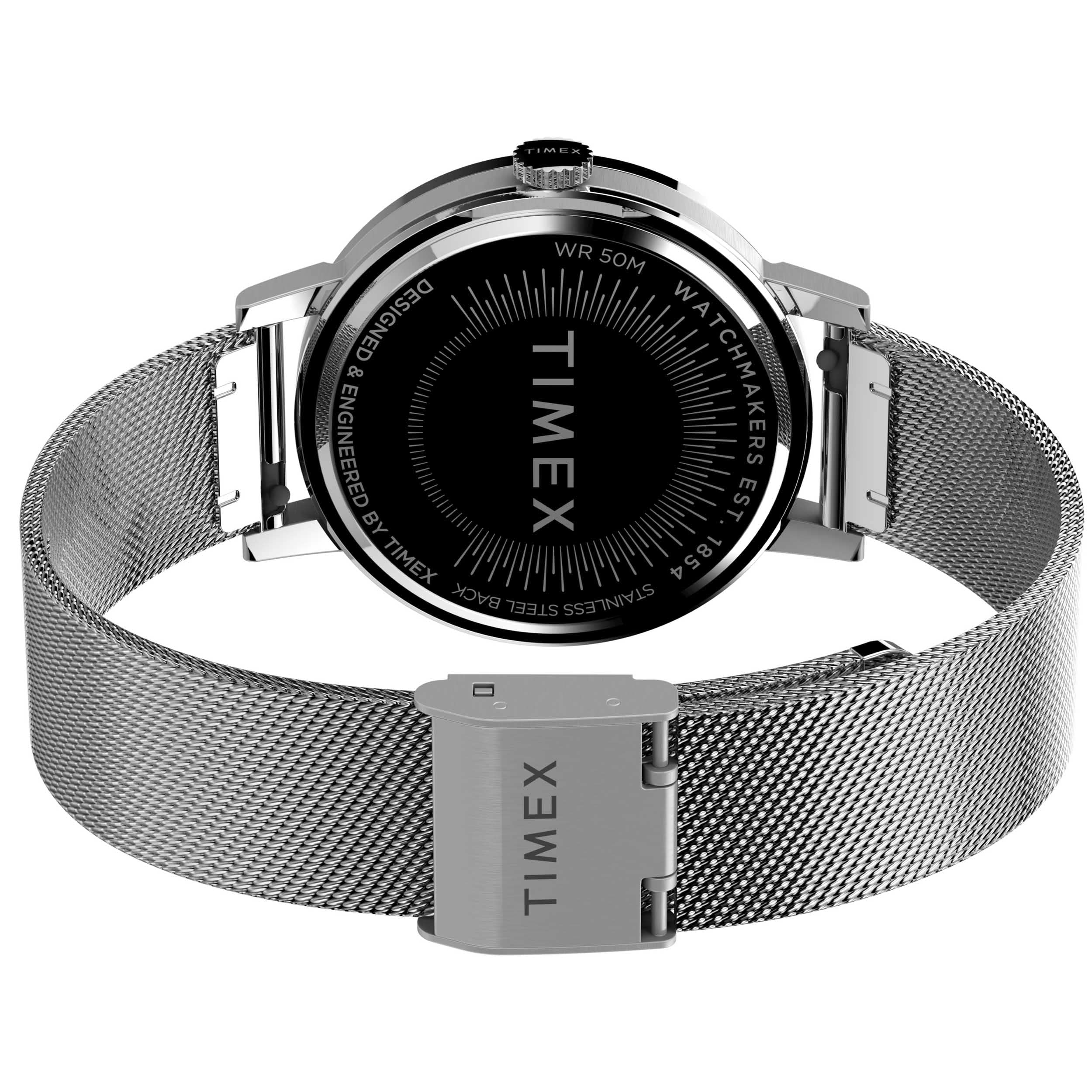 Women\'s Midtown 36mm Watch Timex Midtown Round 36mm Silver Dial Analog Women Watch  main image 2